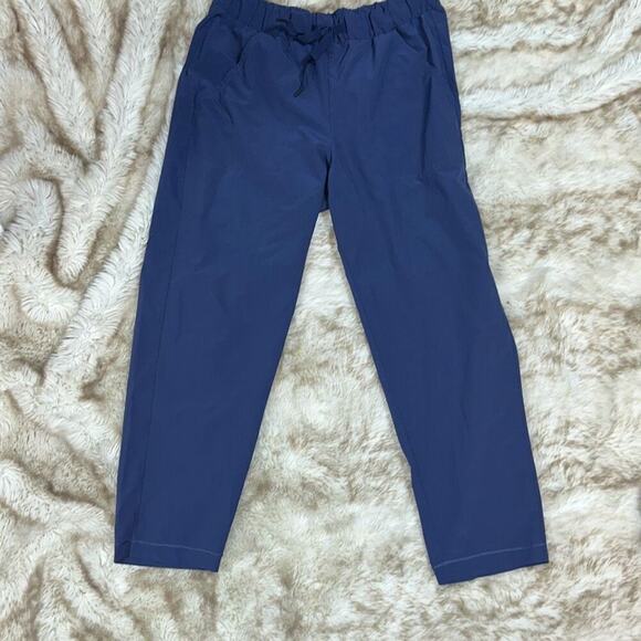 Under Armour Blue Drawstring Straight Leg Pants | Sz M - Picture 2 of 4
